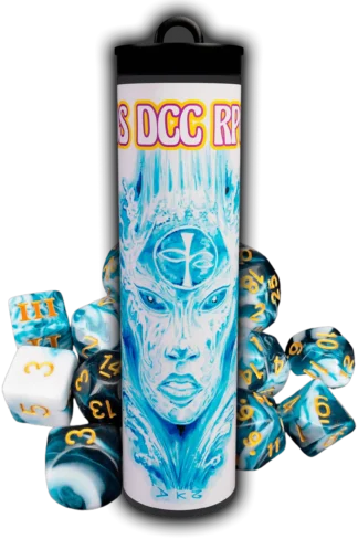 Conjunto de Dados Estranhos DCC RPG: Elemental da Água