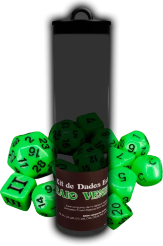 Conjunto de Dados Estranhos DCC RPG: Raio Venenoso