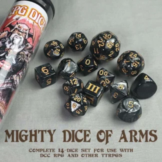 Conjunto de Dados Estranhos  DCC RPG: Dados Extraordinários de Combate