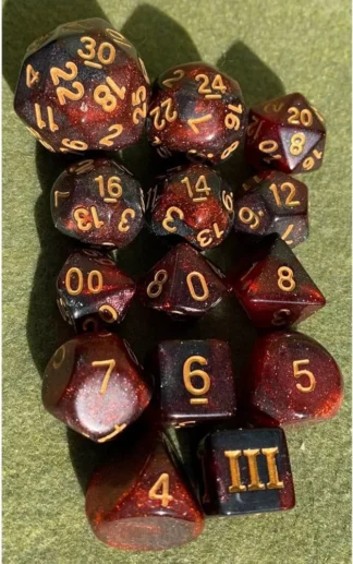 Conjunto de Dados Estranhos  DCC RPG: Felino Infernal